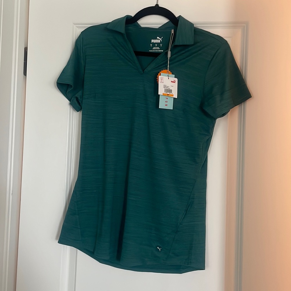 Puma women’s golf shirt, small, never worn